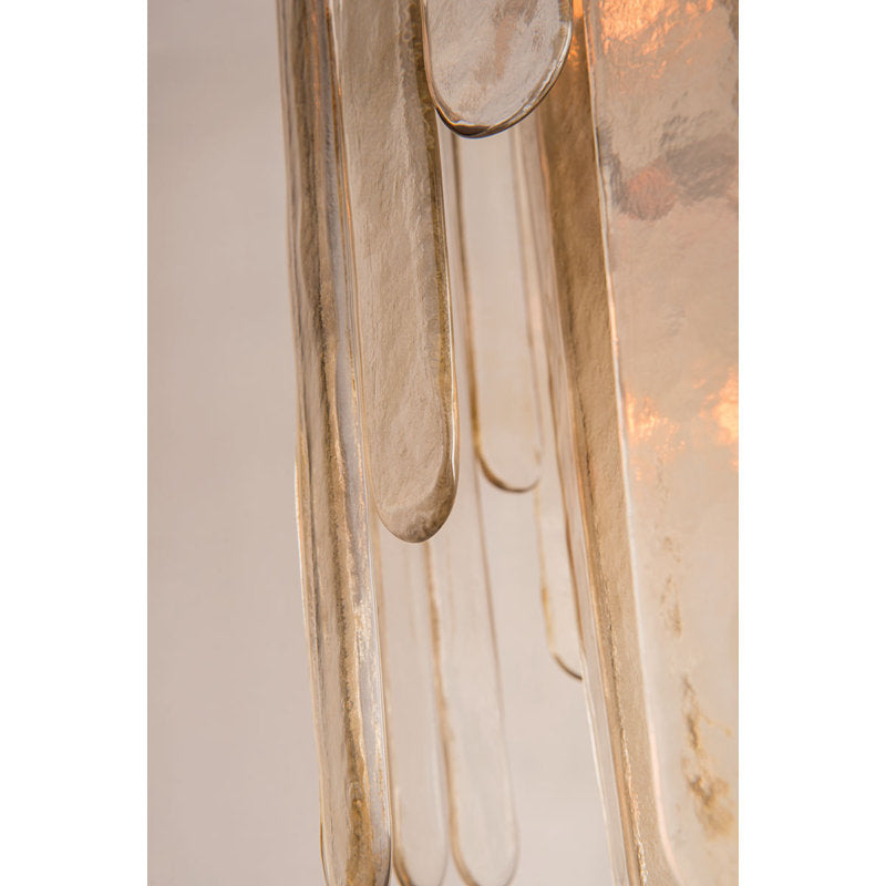 Hudson Valley Lighting Fenwater 16-Light Cascade Pendant with Champagne Glass