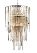 Hudson Valley Lighting Fenwater 16-Light Cascade Pendant with Champagne Glass