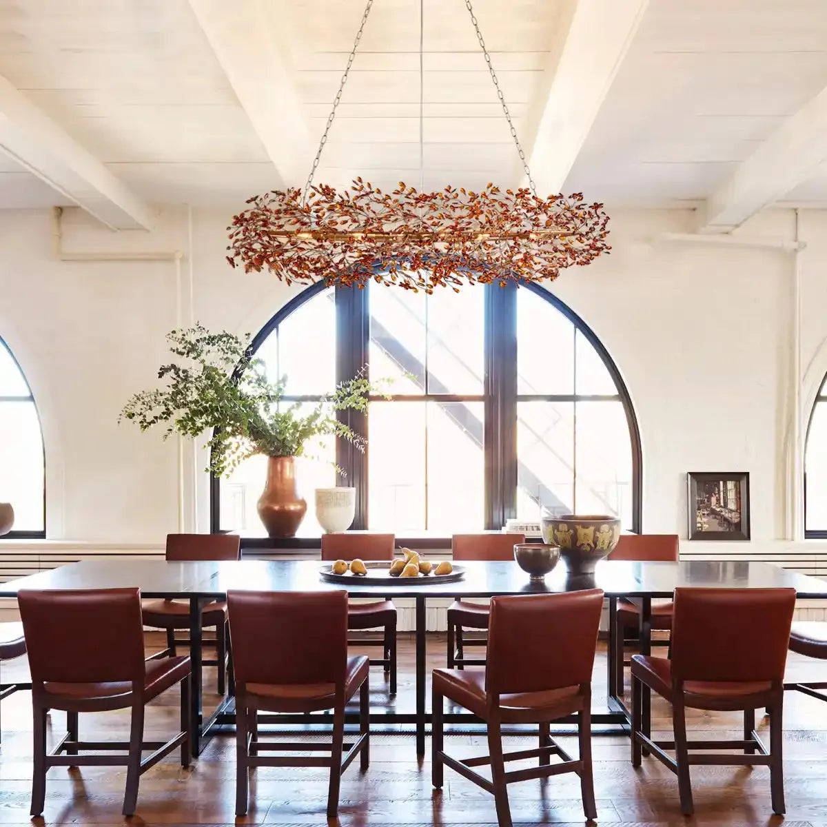 Fiore Crown Chandelier 39''48''60''-Fanci Lamps