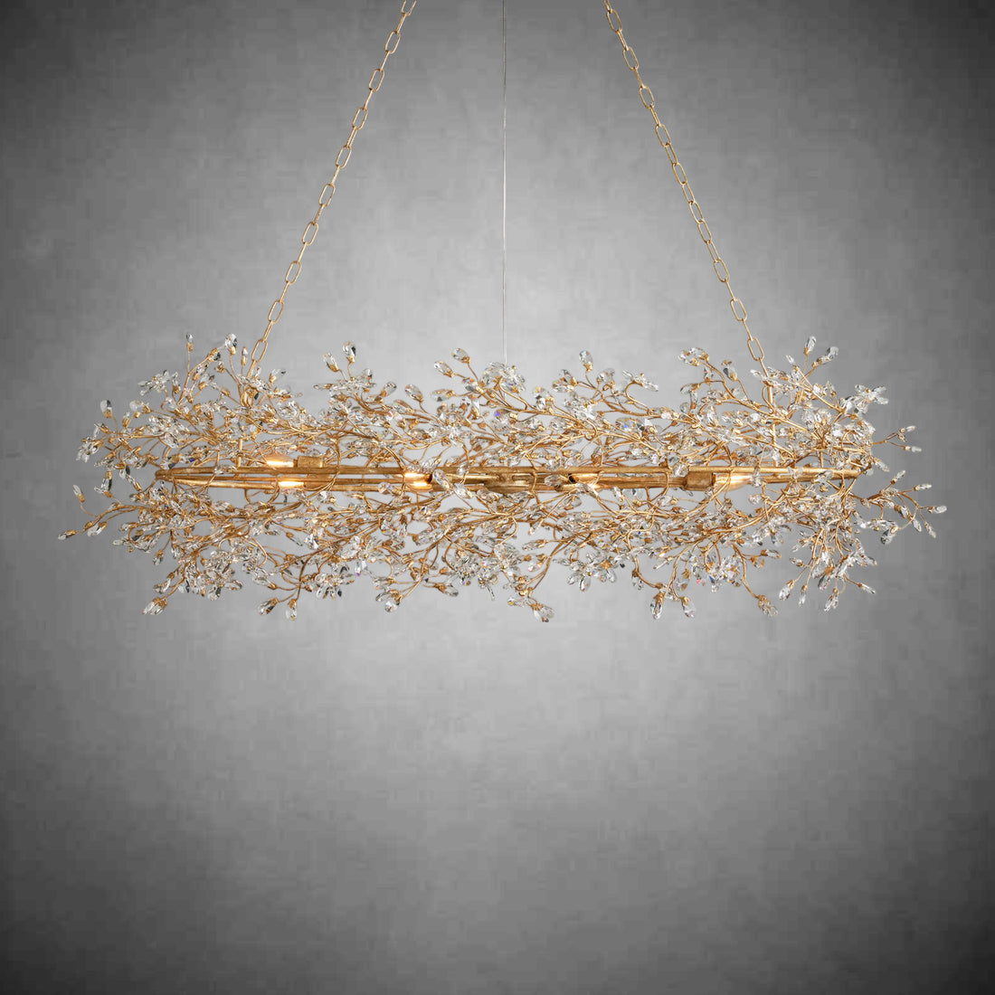 Fiore Oval Chandelier 62''74''