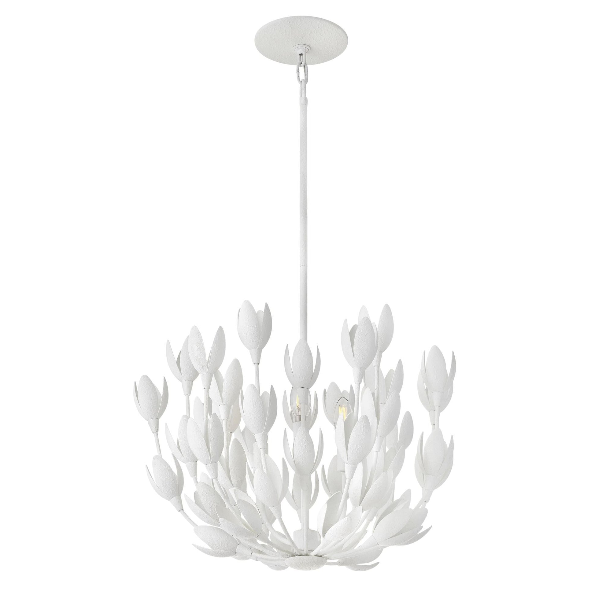 Flora 20 Inch 3 Light LED Chandelier