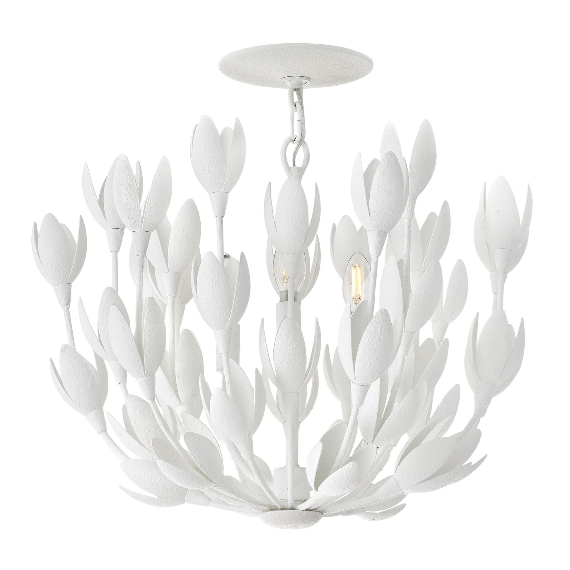 Flora 20 Inch 3 Light LED Chandelier