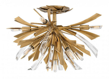 Vida Large Semi-Flush Mount