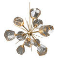 Hammerton Studio Gem Starburst Chandelier - Modern Hand-Forged LED Lighting Fixture