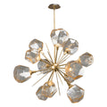 Hammerton Studio Gem Starburst Chandelier - Modern Hand-Forged LED Lighting Fixture