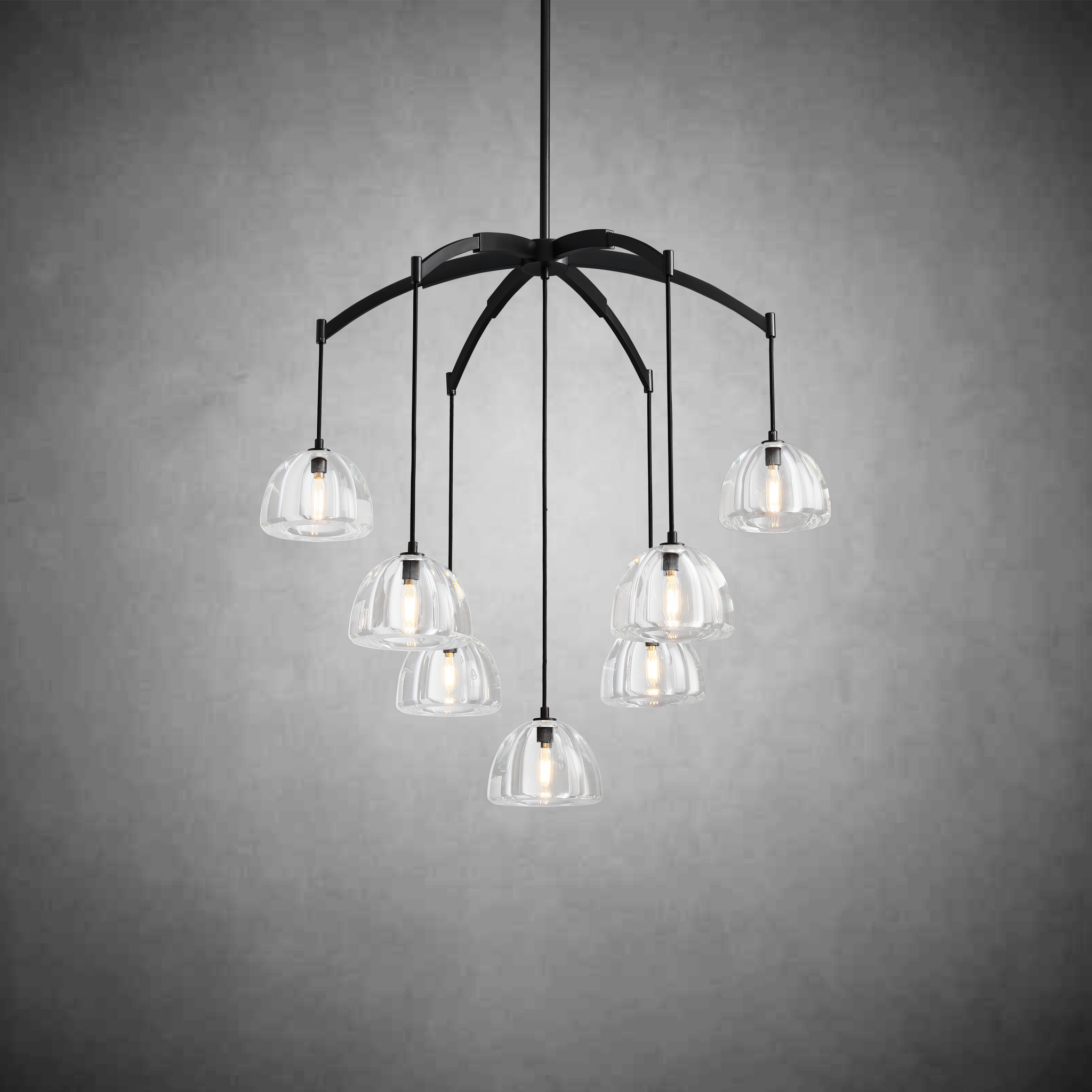 Hemispher Round Chandelier 36″48”60”