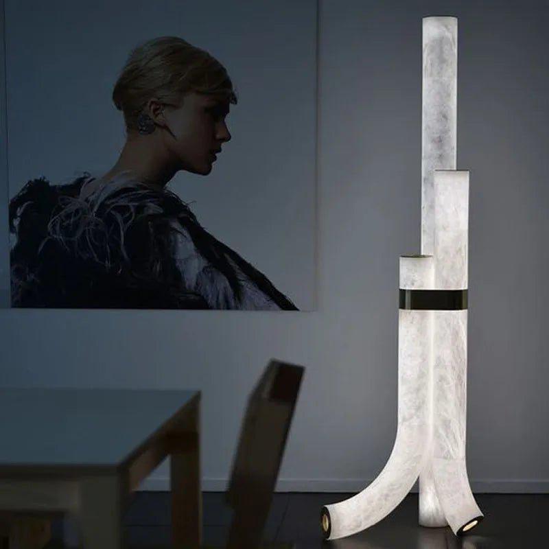 Kanon Alabaster Floor Lamp