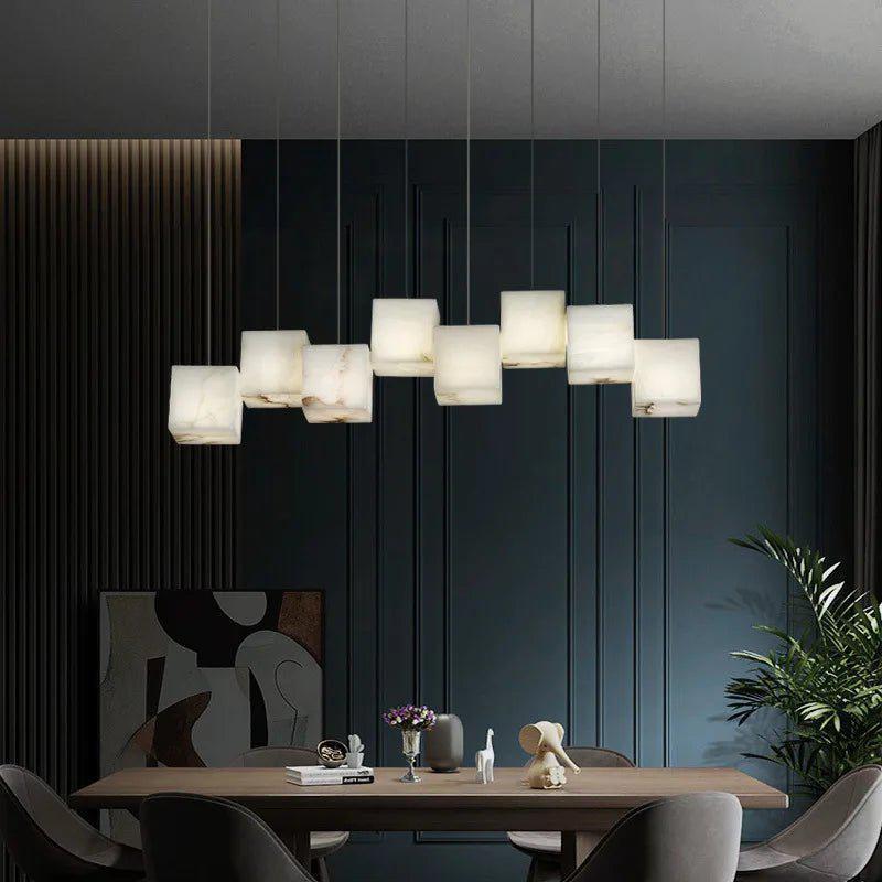 Kyvikos Alabaster Pendant Light