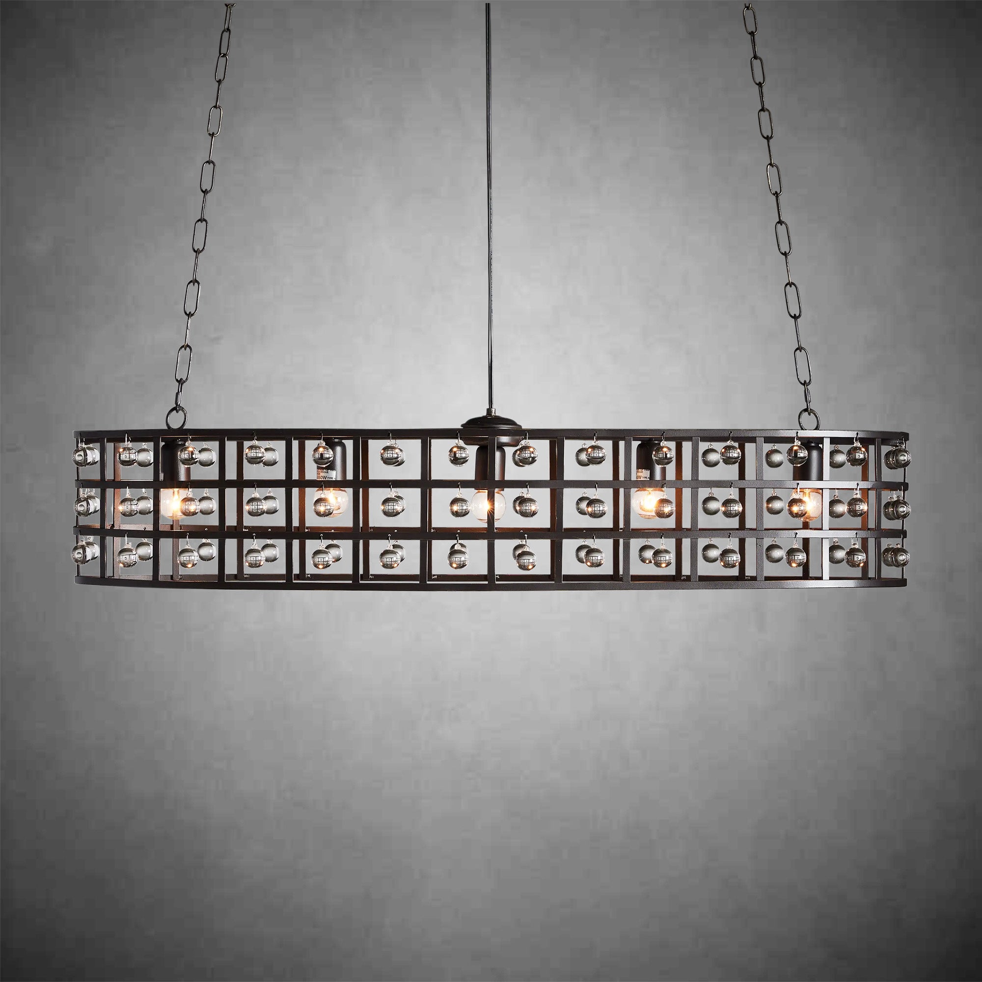 La Cage Oval Chandelier 5-Light
