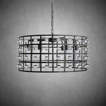 La Cage Round Chandelier 6/8/12 Light