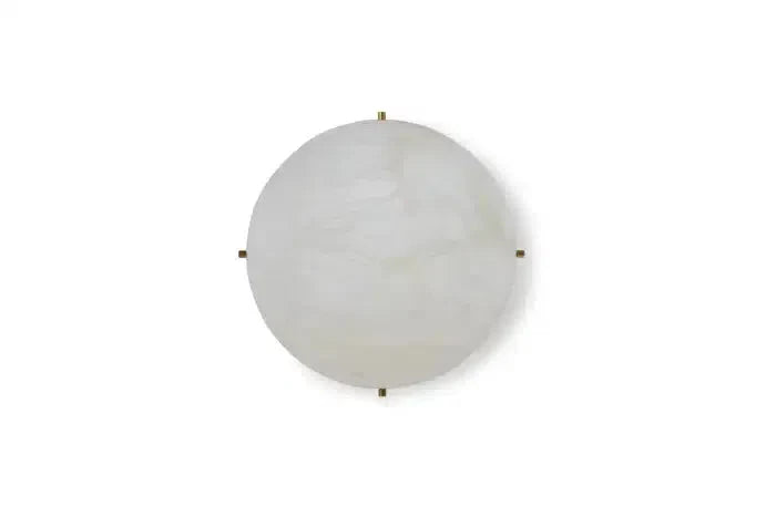 Large 'Moon 4' Alabaster Wall or Ceiling Lamp