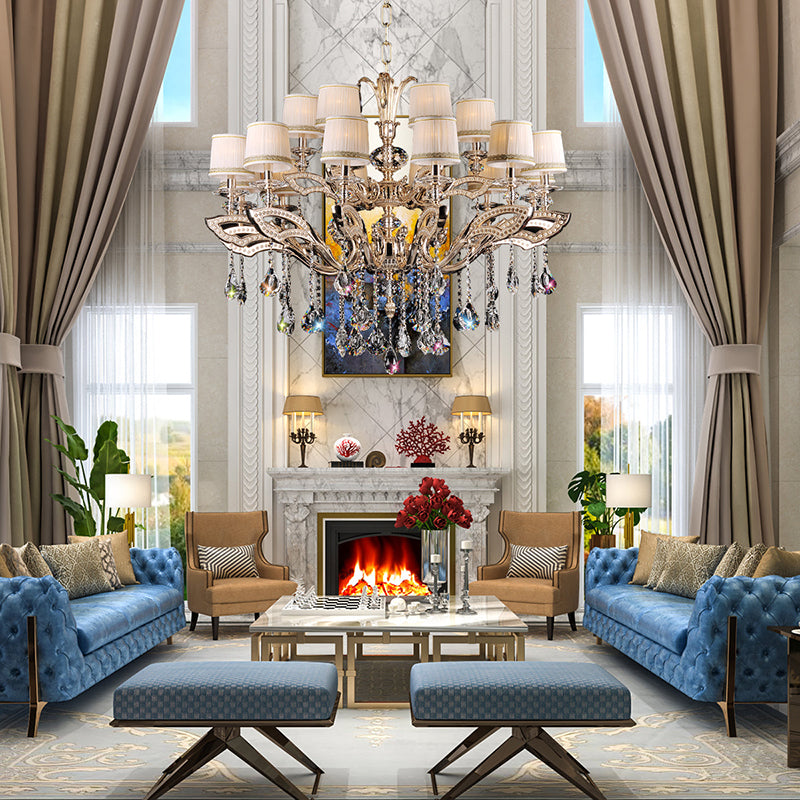 Le Roi Soleil Chandelier 44" 18 Lights