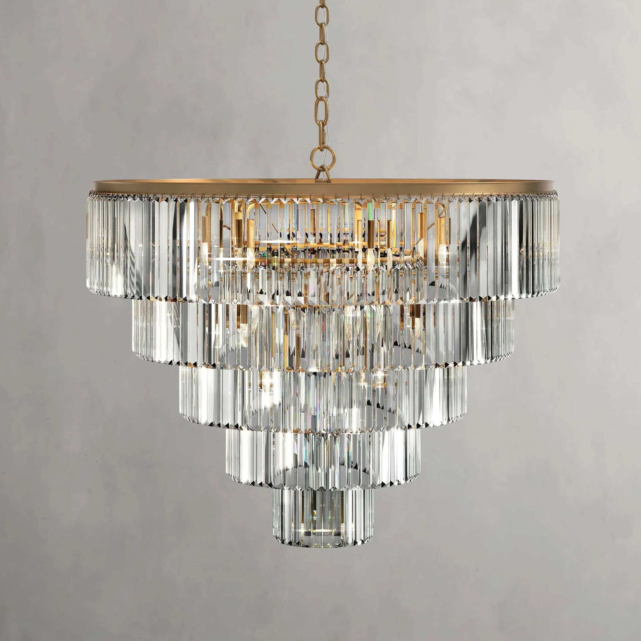 Leyland Tiered Round Chandelier