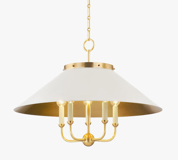 Lucian Round Metal Chandelier