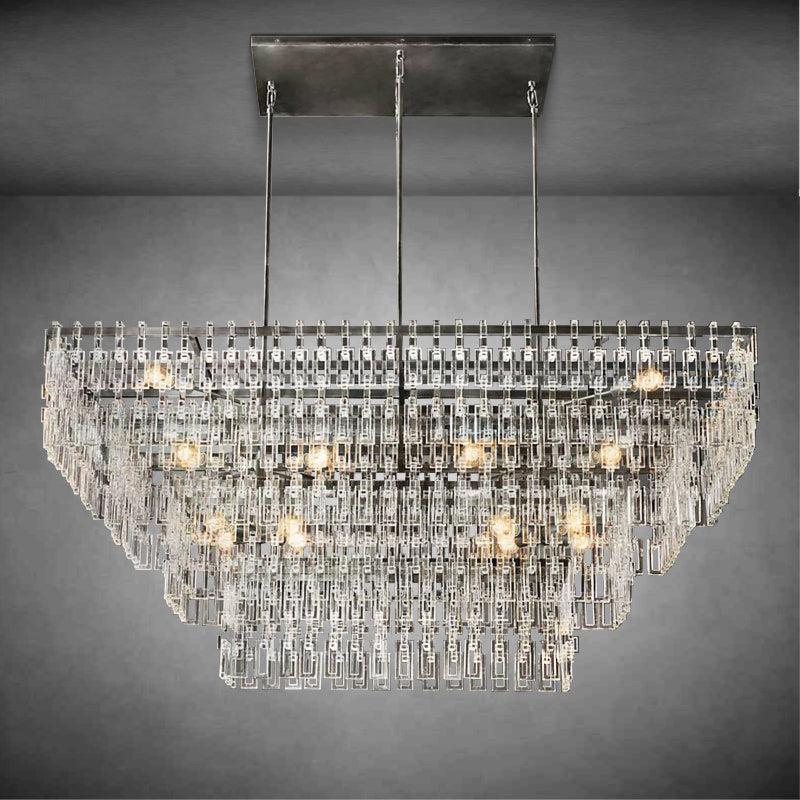 Marigon Multi-Tier Rectangular Chandelier 60″ 72″