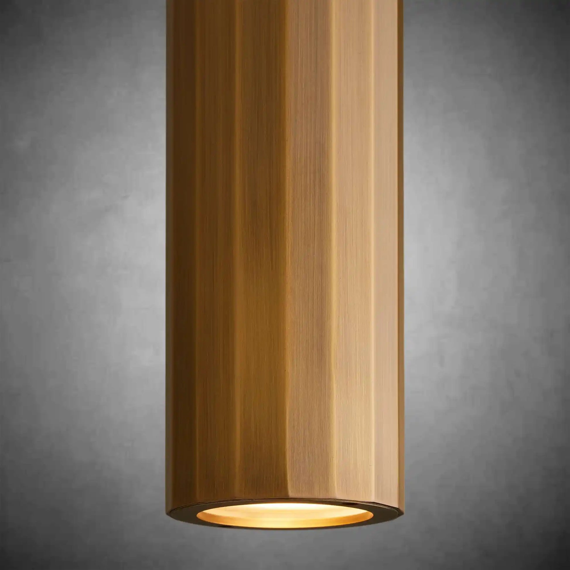 Matthie Pendant – Elegant Brass Finish Pendant Light