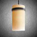 Nova Milk Glass Pendant Light – Brass & Bronze Finish, 5‑12″