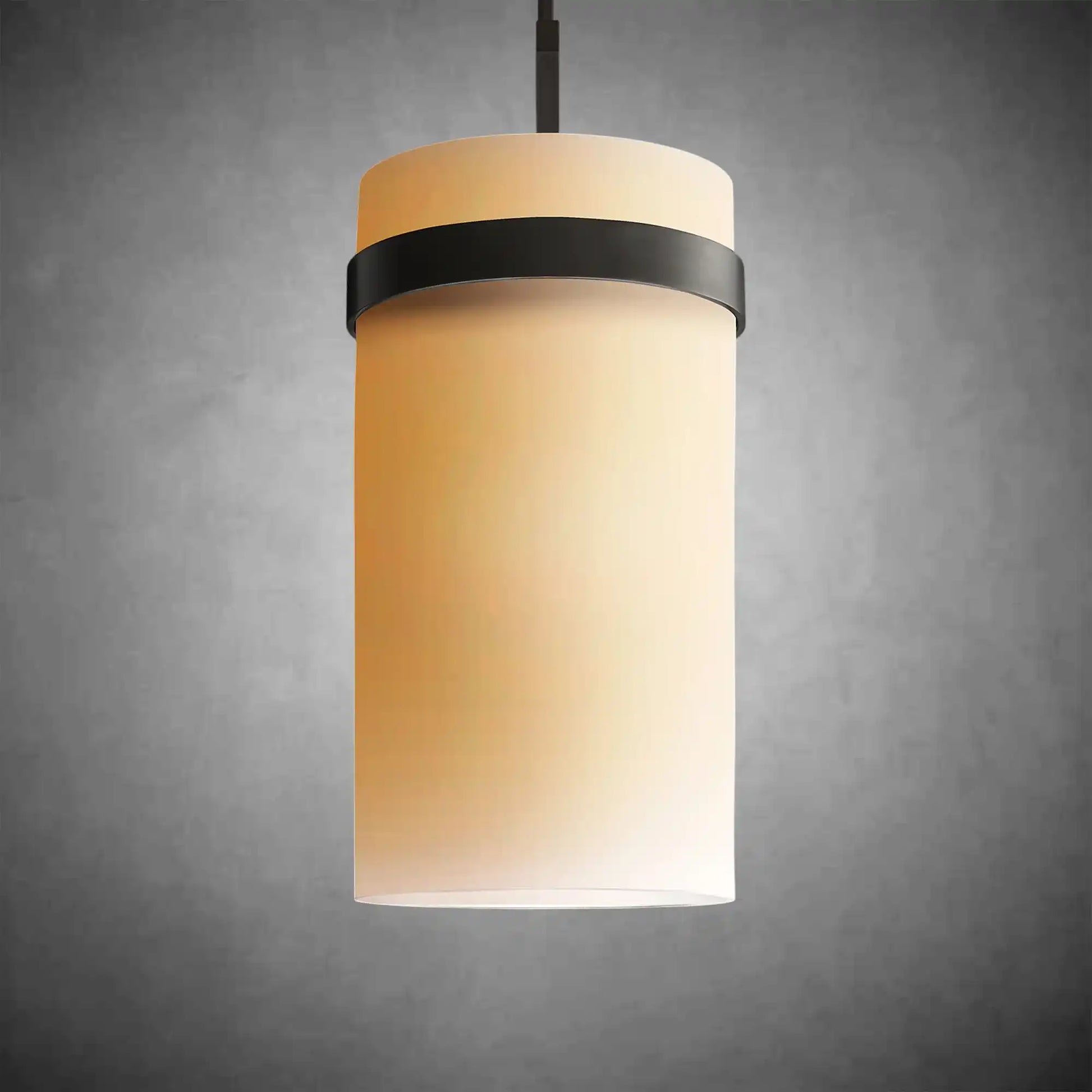 Nova Milk Glass Pendant Light – Brass & Bronze Finish, 5‑12″