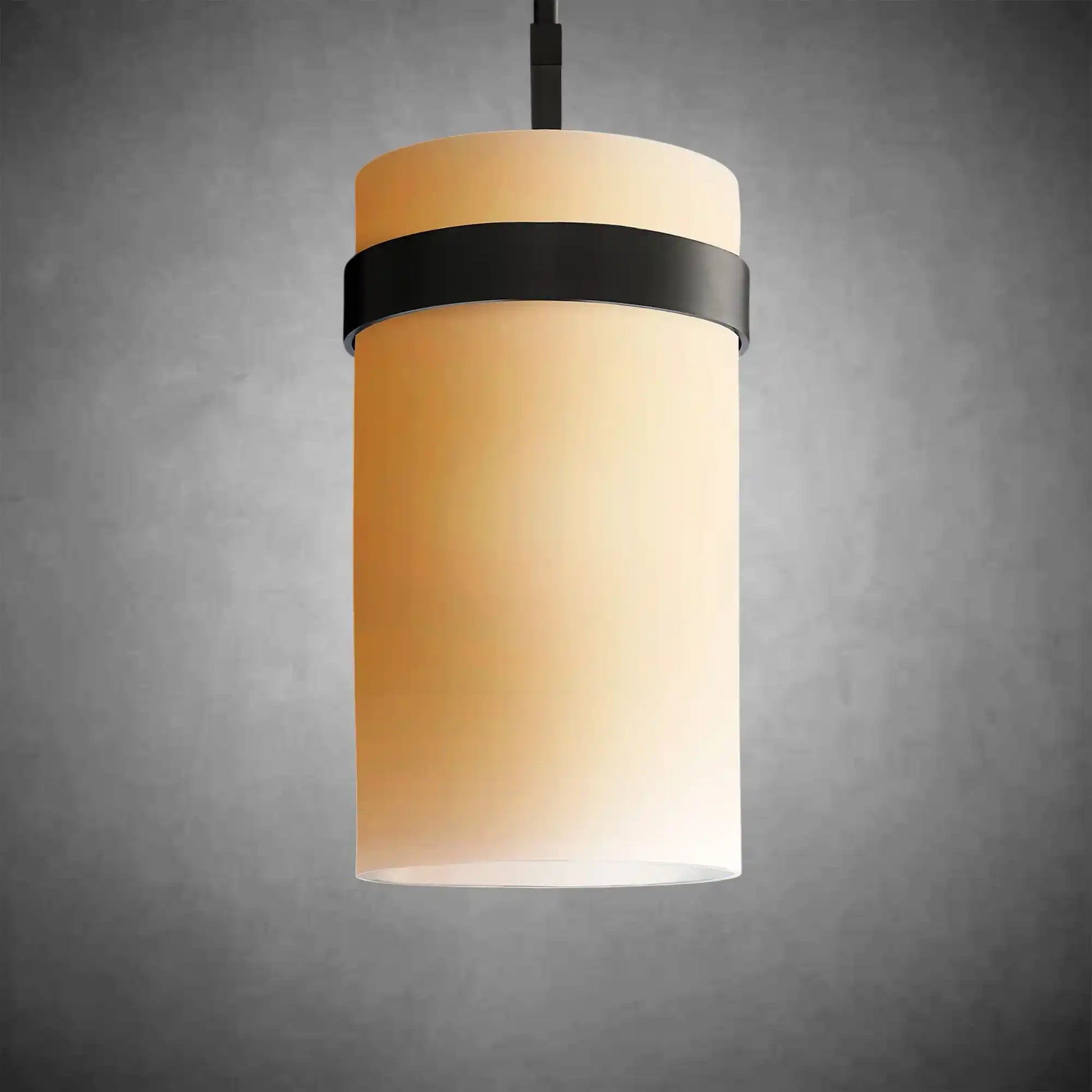 Nova Milk Glass Pendant Light – Brass & Bronze Finish, 5‑12″