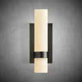 Nova Milk Glass Sconce – Art Deco Brass, Bronze, Nickel