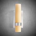 Nova Milk Glass Sconce – Art Deco Brass, Bronze, Nickel