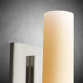 Nova Milk Glass Sconce – Art Deco Brass, Bronze, Nickel