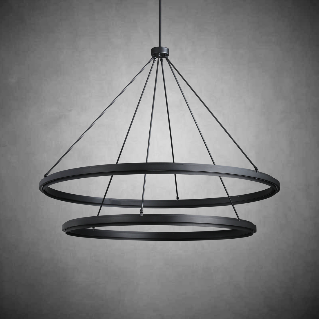 Peralte 2-Tier Round Chandelier 60"