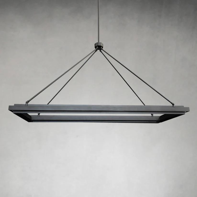 Peralte Rectangular Chandelier 50"62"