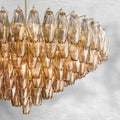 Clear Glass Tiered Round Chandelier – 37‑, 47‑, 62‑Inch Options