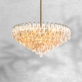 Clear Glass Tiered Round Chandelier – 37‑, 47‑, 62‑Inch Options