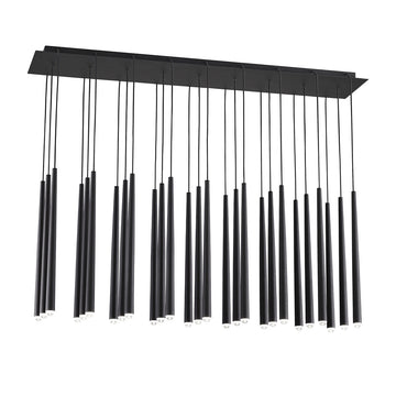 Pyramid Linear Chandelier 48" 27-Light