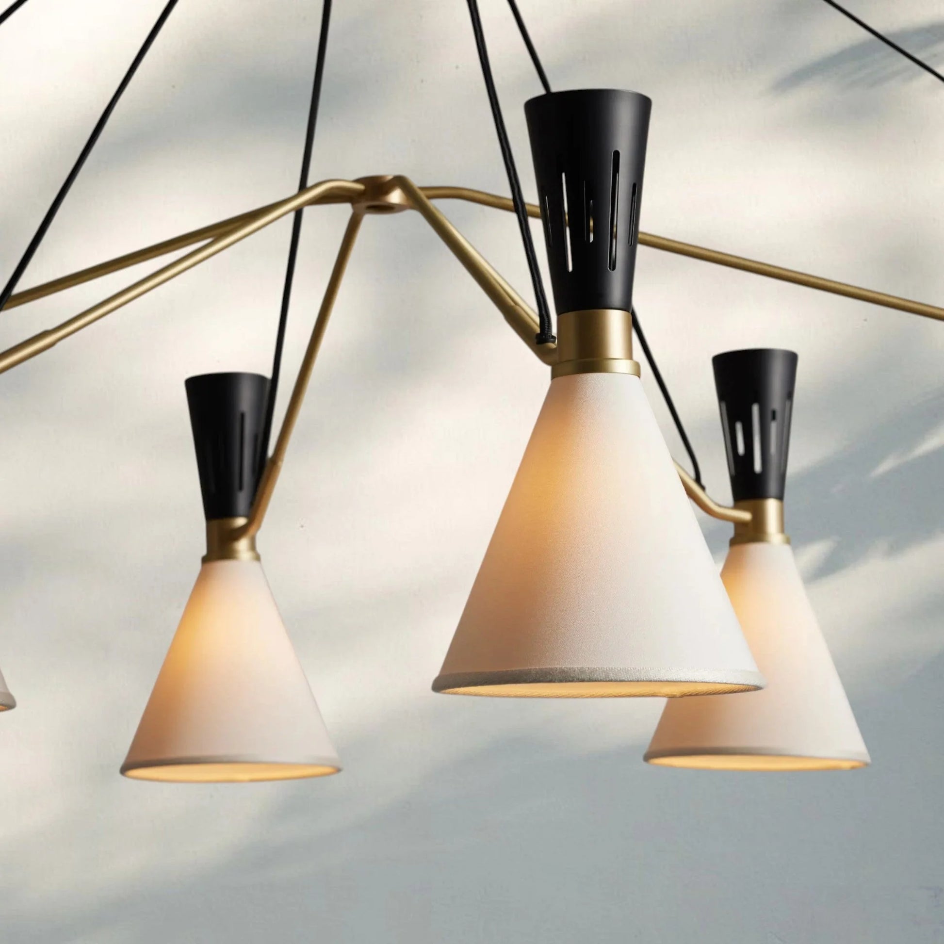 Ramsey 6-Light Linear Chandelier-Fanci Lamps