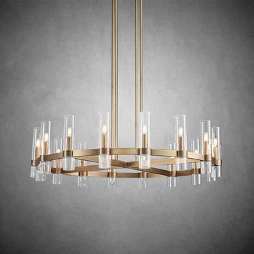 Raveller Glass Round Chandelier 48"