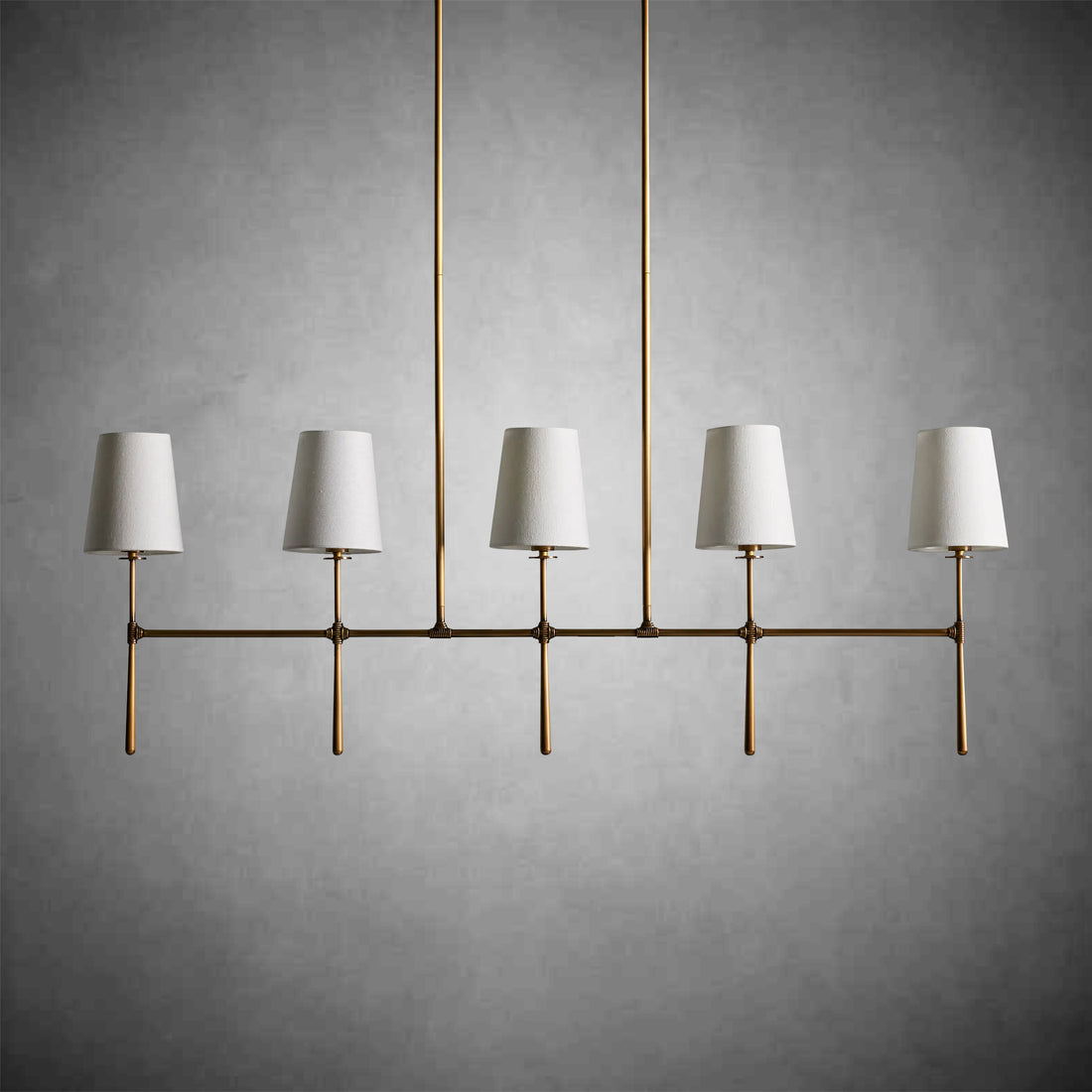 Rhodes Linear Chandelier 5/6 Light