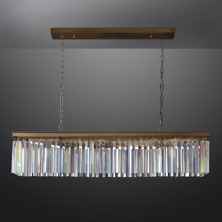 Rhysl Rectangular Chandelier 59"