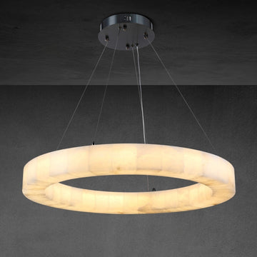 Rivago Calcite Round Chandelier 31"40"60"