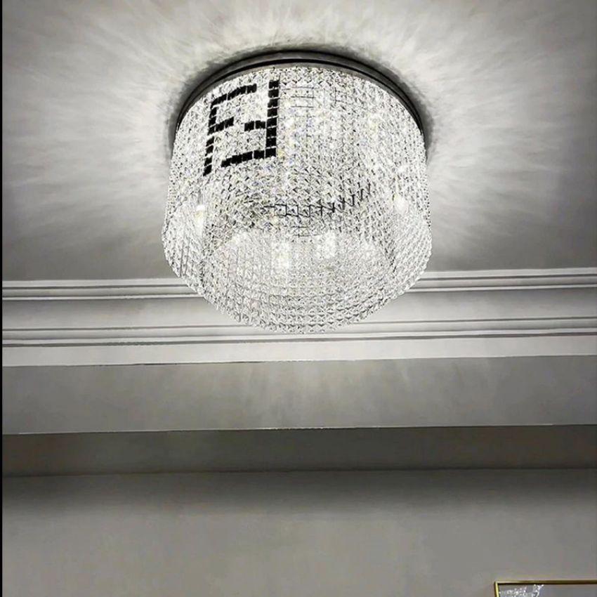 Round Crystal Chandelier