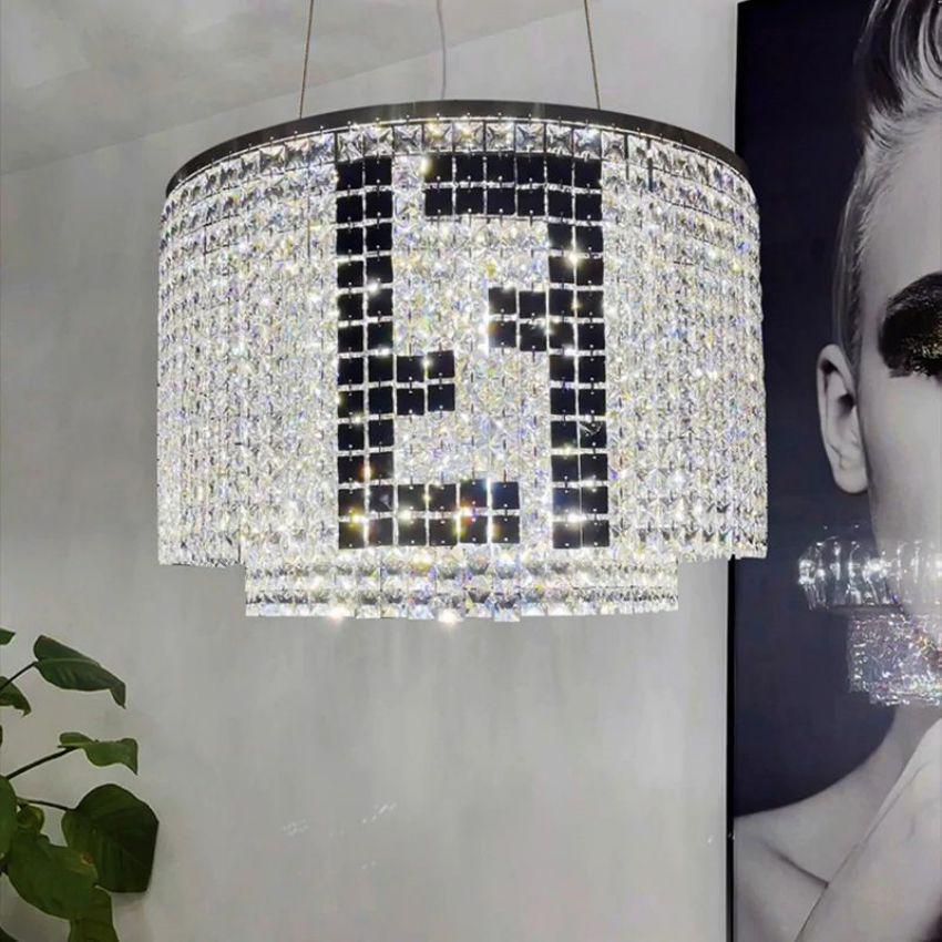 Round Crystal Chandelier