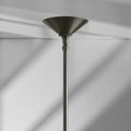Simms 2-Light Linear Chandelier: Mid-Century Antique Brass, Adjustable Drop