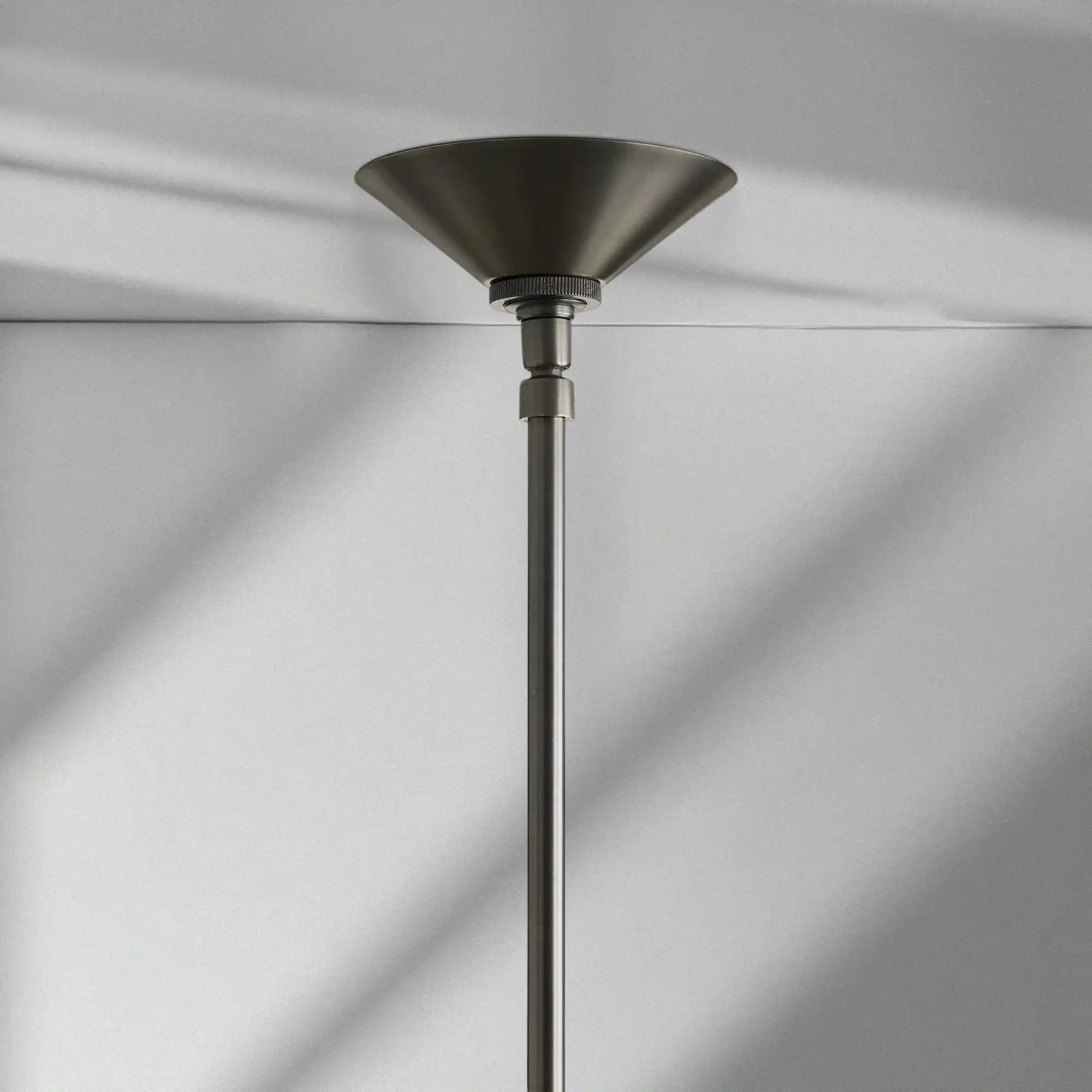 Simms 2-Light Linear Chandelier: Mid-Century Antique Brass, Adjustable Drop