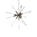 Solitude LED Pendant Light in Antique Nickel (Small).