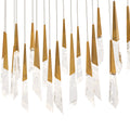 Solitude Linear LED Multi Pendant Light in Detail.