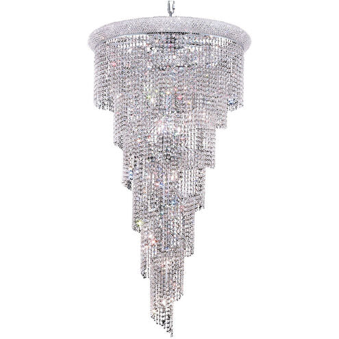 Spiral 26 Light Chandelier