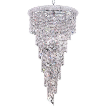 Spiral 26 Light Chandelier