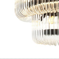 Eichholtz Sutton 15-Light House Chandelier: Art Deco Inspired Crystal and Metal