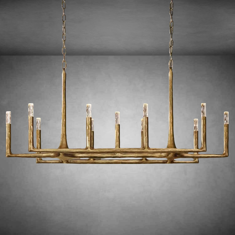 Thadeas Linear Chandelier 54" 72" 96"