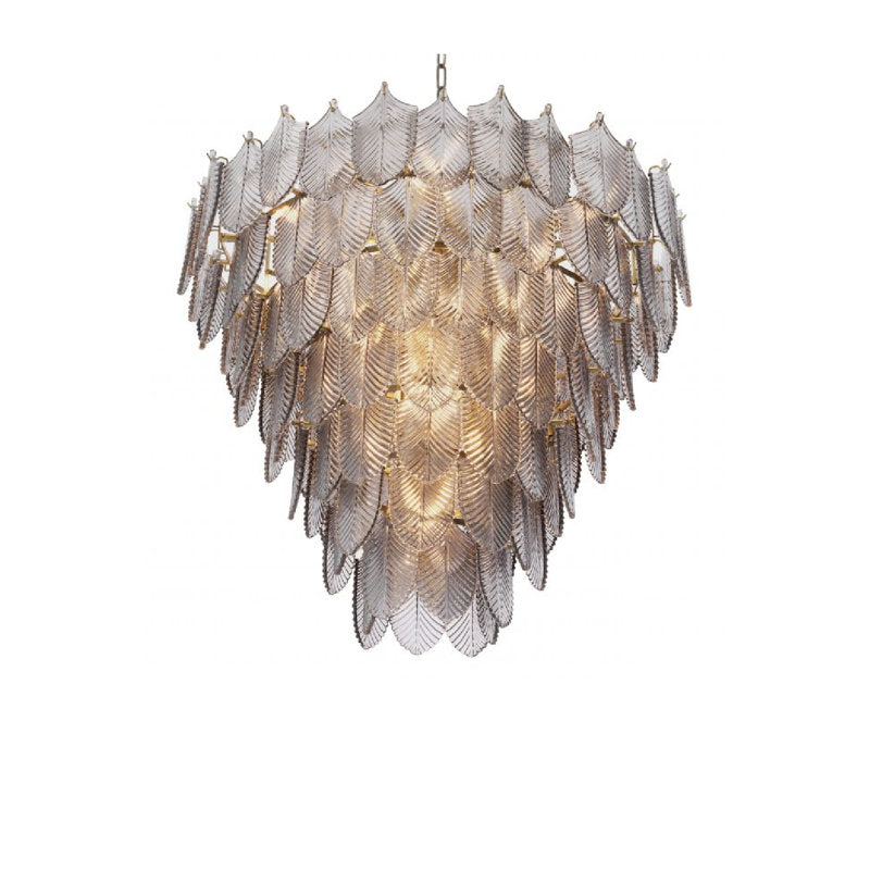 Eichholtz Verbier 16 Light Chandelier: Elegant Modern Classic, Dimmable, Crystal Accents