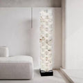 Verna Alabaster Floor Lamp, Living Room And Bedroom Decorative Standing Lamp - Ineffable Lighting