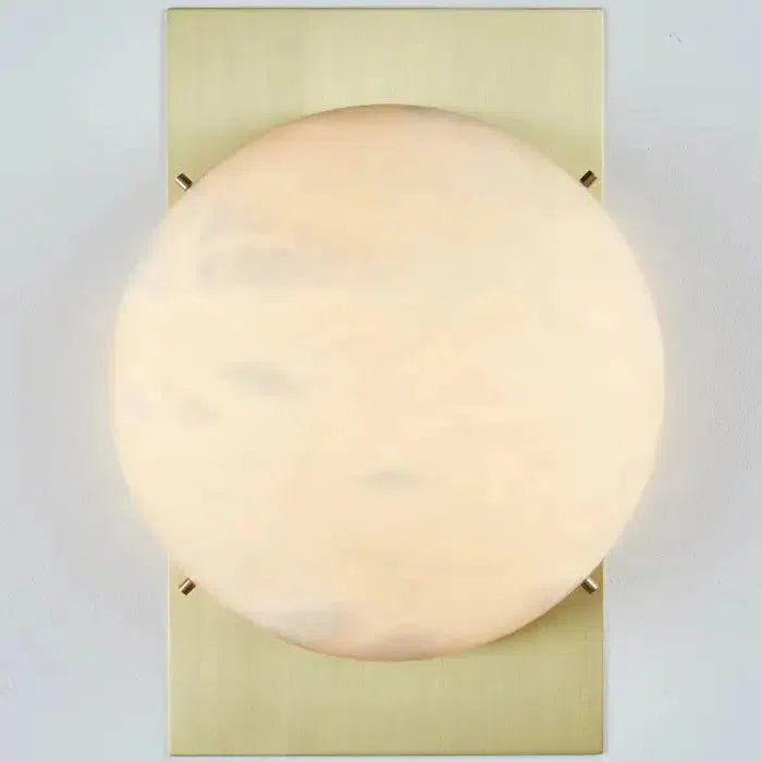 Wall Sconce With Alabaster