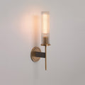 Janet Cylinder Modernist Brass Sconce Lights Wall Sconce J-CHANDELIER Brass